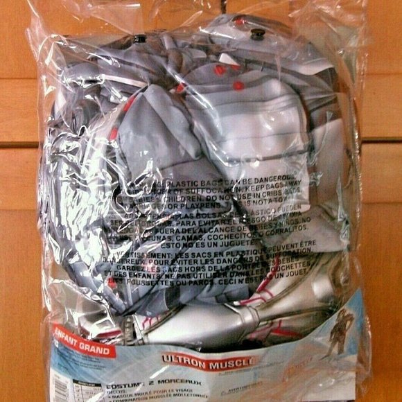 Marvel Avengers Bodysuit & Mask Muscle Age of Ultron Kids Christmas Size 12-14 - Picture 4 of 16